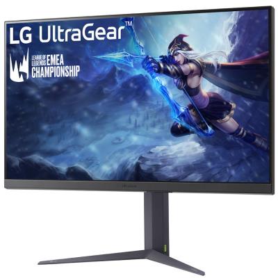 LG monitor 32GS75Q-B 31,5" / IPS / 2560x1440 / 180Hz / 1ms / HDMI / DP / FreeSync/G-SYNC / Pivot/ výškově stavitelný
