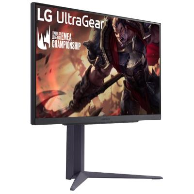 LG monitor 27GS85Q-B  IPS 27"/ 2560x1440 / 180Hz/ 400cdm / 1ms/ 1000:1/DP/HDMI/PIVOT černý