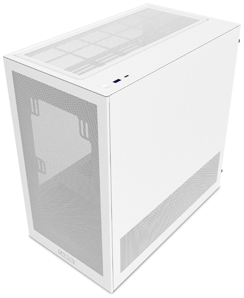 NZXT skříň H3 Flow / microATX / 1x120mm / USB / USB-C / bílá