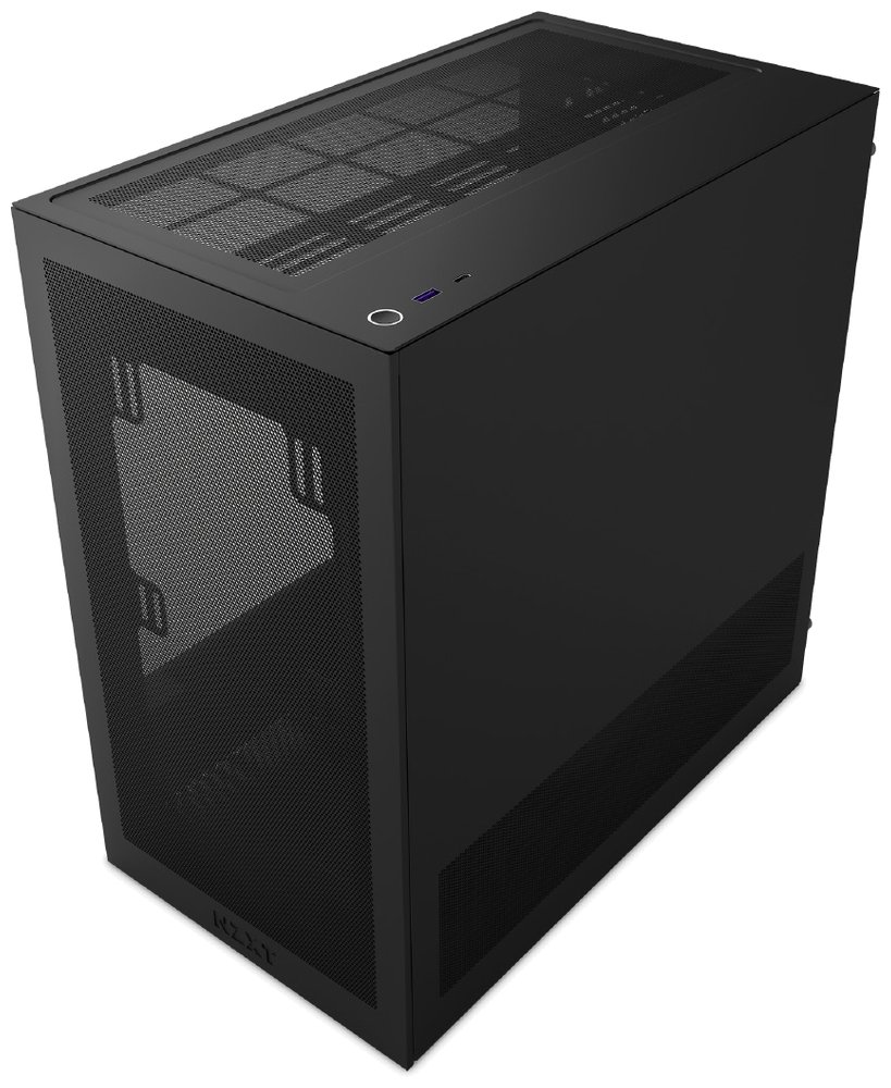 NZXT skříň H3 Flow / microATX / 1x120mm / USB / USB-C / černá