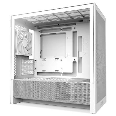 NZXT skříň H3 Flow / microATX / 1x120mm / USB / USB-C / bílá
