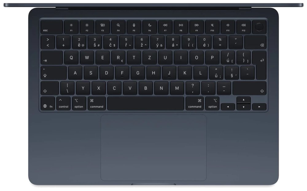 Apple MacBook Air 13,6'' (2025) / M4 / 10C CPU / 10C GPU / 24GB RAM / 512GB SSD / Temně inkoustový