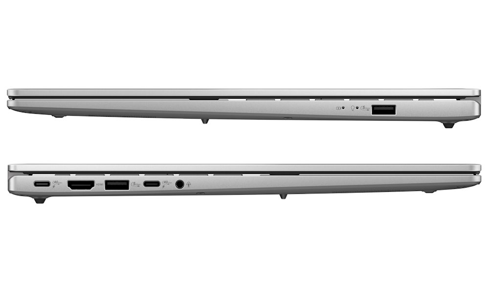 ASUS Vivobook S/ X1-26-100/ 32GB/ 1TB SSD/ Qualcomm Graphics/ 16"WUXGA,OLED/ W11H/ stříbrný