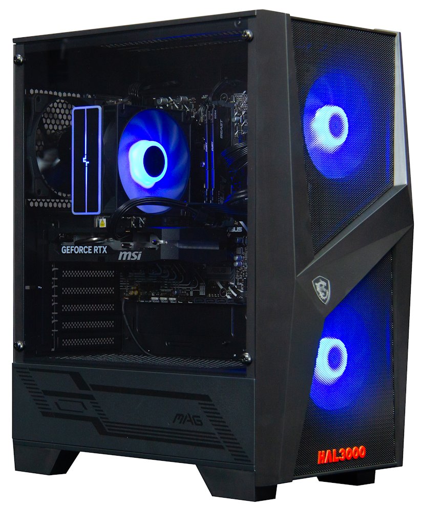 HAL3000 MEGA Gamer Pro / Intel i5-12400F/ 32GB DDR5/ RTX 5060/ 1TB PCIe SSD/ WiFi/ W11