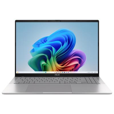 ASUS Vivobook S/ X1-26-100/ 32GB/ 1TB SSD/ Qualcomm Graphics/ 16"WUXGA,OLED/ W11H/ stříbrný