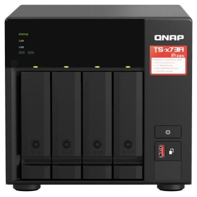 QNAP TS-473A-8G   4x SATA, 8GB RAM, 2x M.2 NVMe slot, 2x 2,5GbE, 2x PCIe, 4x USB