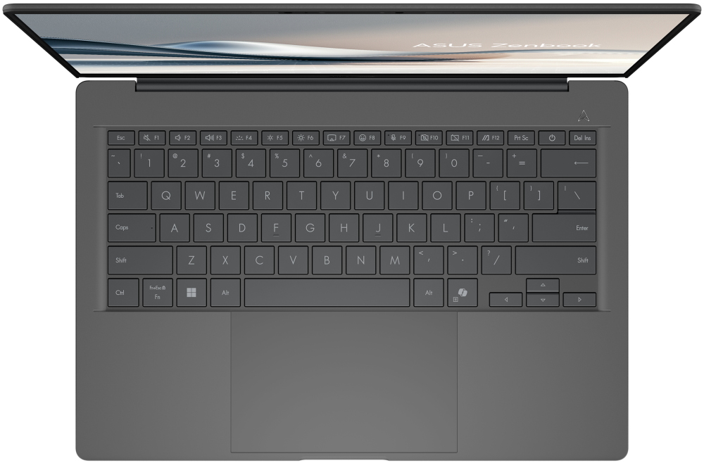 ASUS Zenbook/ X1-26-100/ 32GB/ 1TB SSD/ Qualcomm Graphics/ 14"WUXGA,OLED/ W11H/ šedý