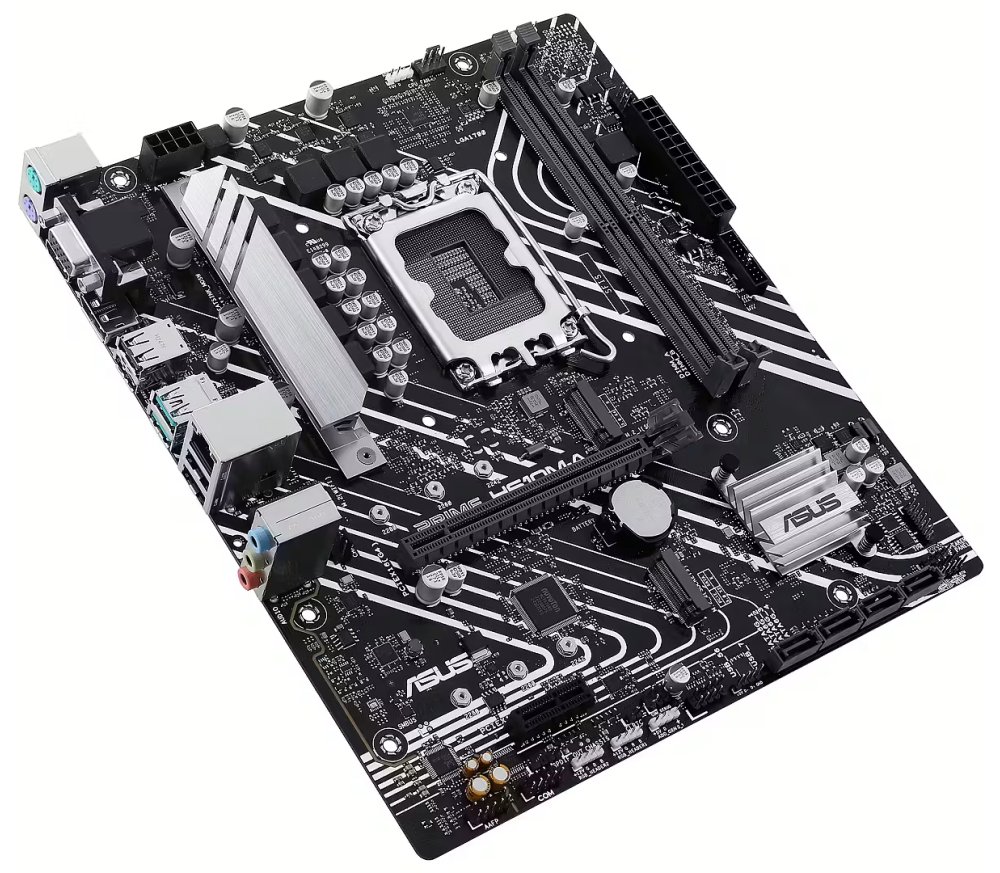 ASUS PRIME H610M-A-CSM / H610 / LGA1700 / 2x DDR5 / M.2 / HDMI / DP / D-Sub / mATX