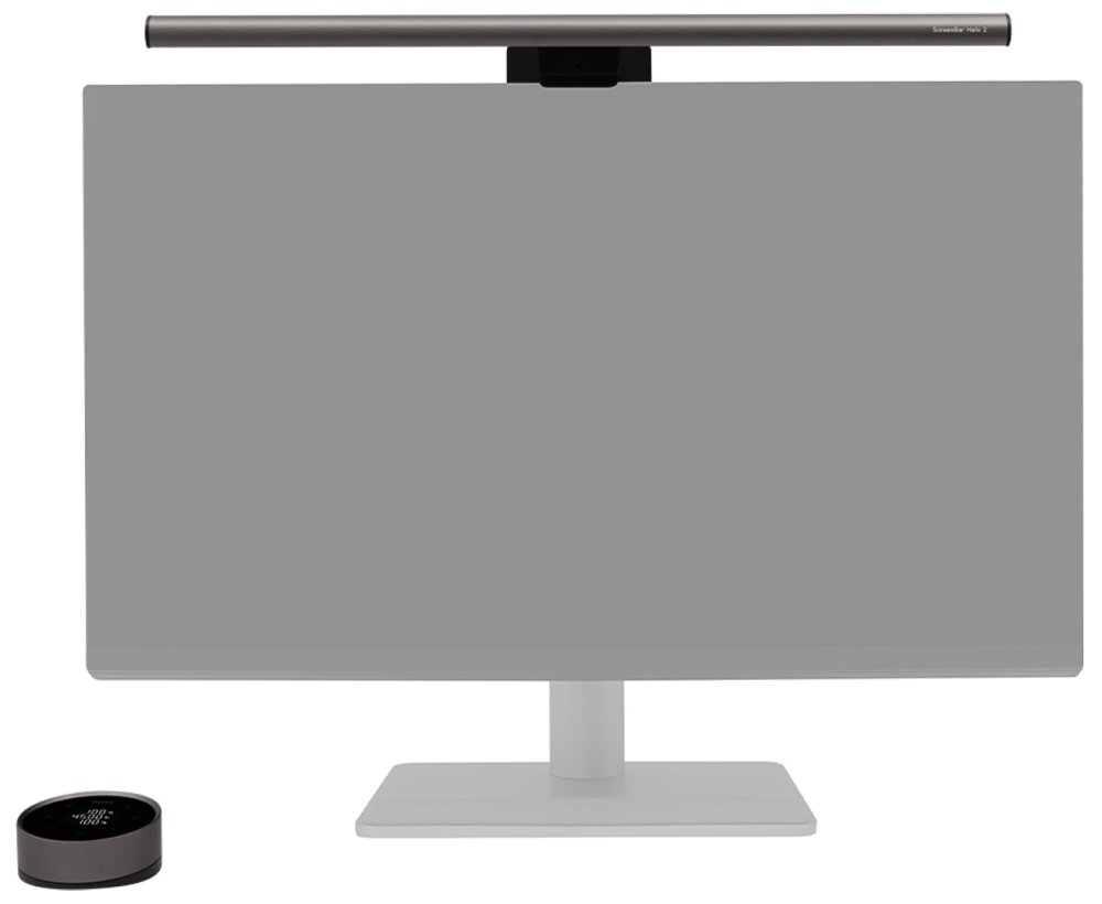 BENQ Lampa LED pro elektronické čtení ScreenBar Halo 2/ tmavě šedá metalíza