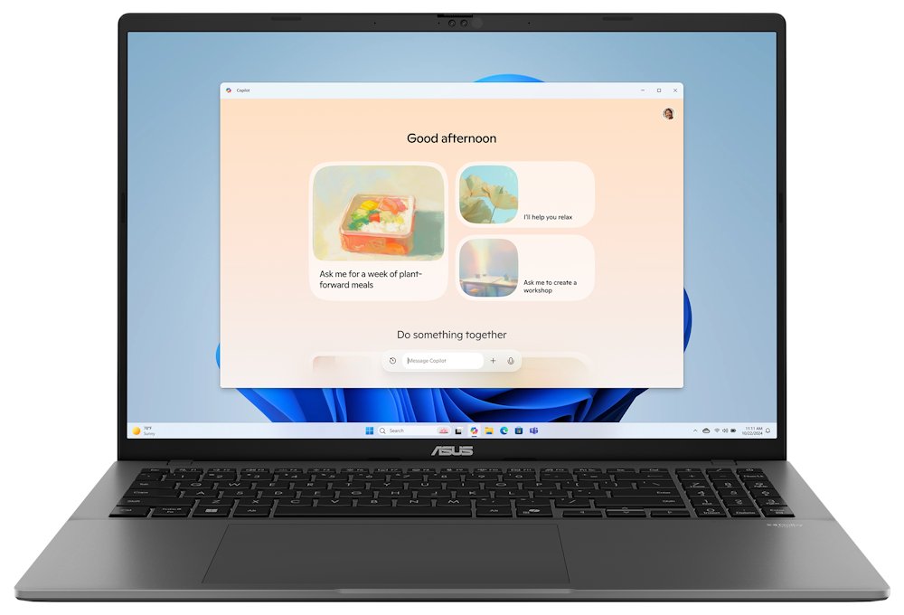 ASUS Vivobook S/ Ryzen AI 7 350/ 32GB/ 1TB SSD/ Radeon™ Graphics/ 16"WUXGA,OLED/ W11P/ šedý