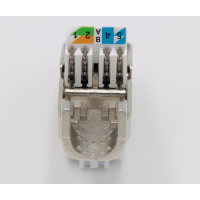 XtendLan Konektor STP RJ45 CAT6A, drát, stíněný, bez nástoje