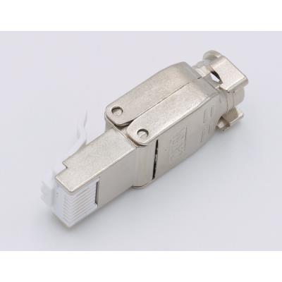 XtendLan Konektor STP RJ45 CAT6A, drát, stíněný, bez nástoje