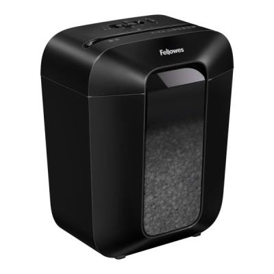 FELLOWES skartovač LX 41 M/ křížový řez 4x12 mm/ objem koše 17 l/ stupeň utajení P-4 (důvěrné)/ černý
