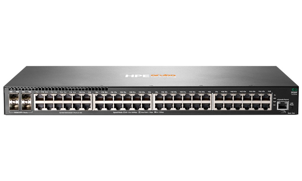 HPE Aruba Networking 2930F 48G 4SFP+ Switch
