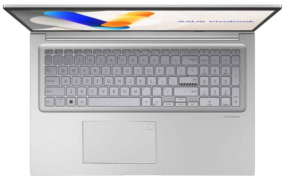 ASUS Vivobook/ CORE 5 120U/ 16GB/ 1TB SSD/ Intel® Graphics/ 17,3"FHD / W11H/ stříbrný