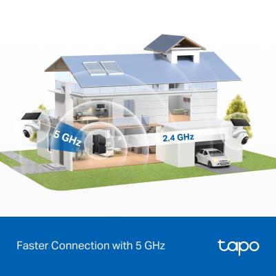 TP-Link Tapo C660 KIT otočná venkovní WiFi Kamera, 8MPx, 3840 × 2160, audio, IR 15m, MicroSD, IP65