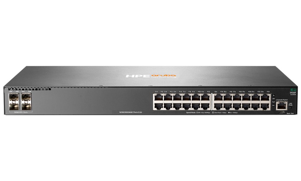 HPE Aruba Networking 2930F 24G 4SFP Switch