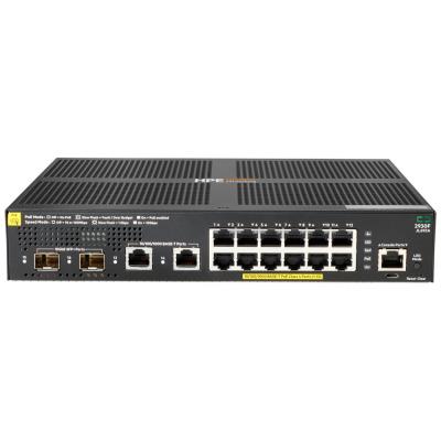 HPE Aruba Networking 2930F 12G PoE+ 2G/2SFP+ Switch