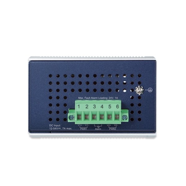 Planet IVC-234GPT, VDSL2 průmyslový ethernet konvertor, 4x 1Gb 802.at PoE+, profil 17a/30a/35b,G.993.5 G.Vectoring,G.INP