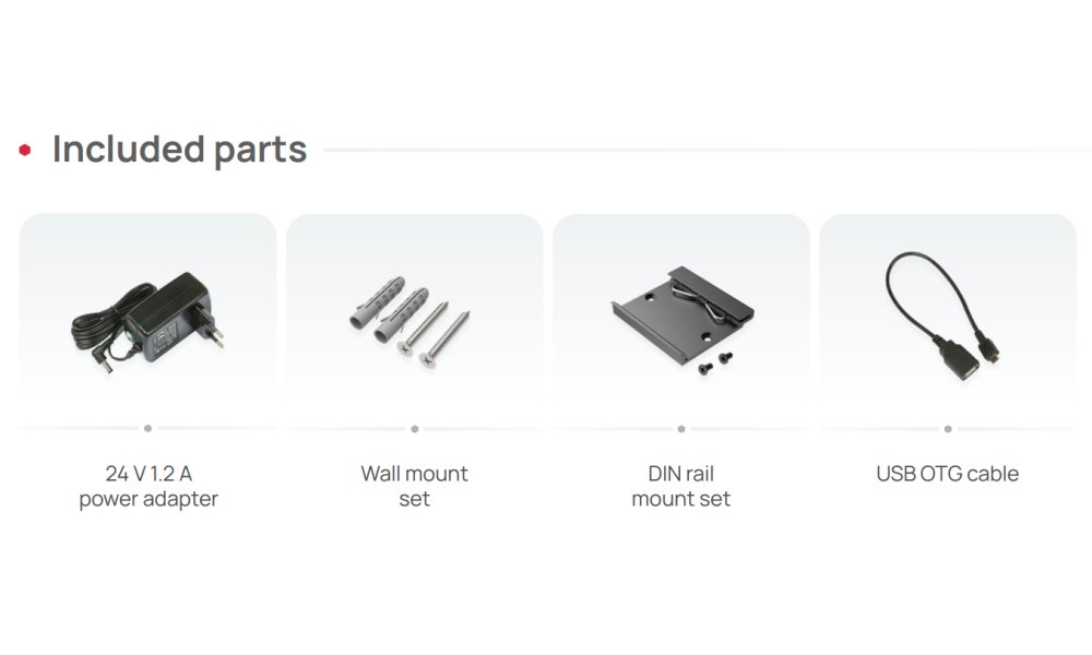 MikroTik KNOT LR8G kit,  LoRa Gateway, CAT-M/NB, Bluetooth, GPS, 2x LAN, 1x SIM, microUSB, 2.4 GHz b/g/n, L4