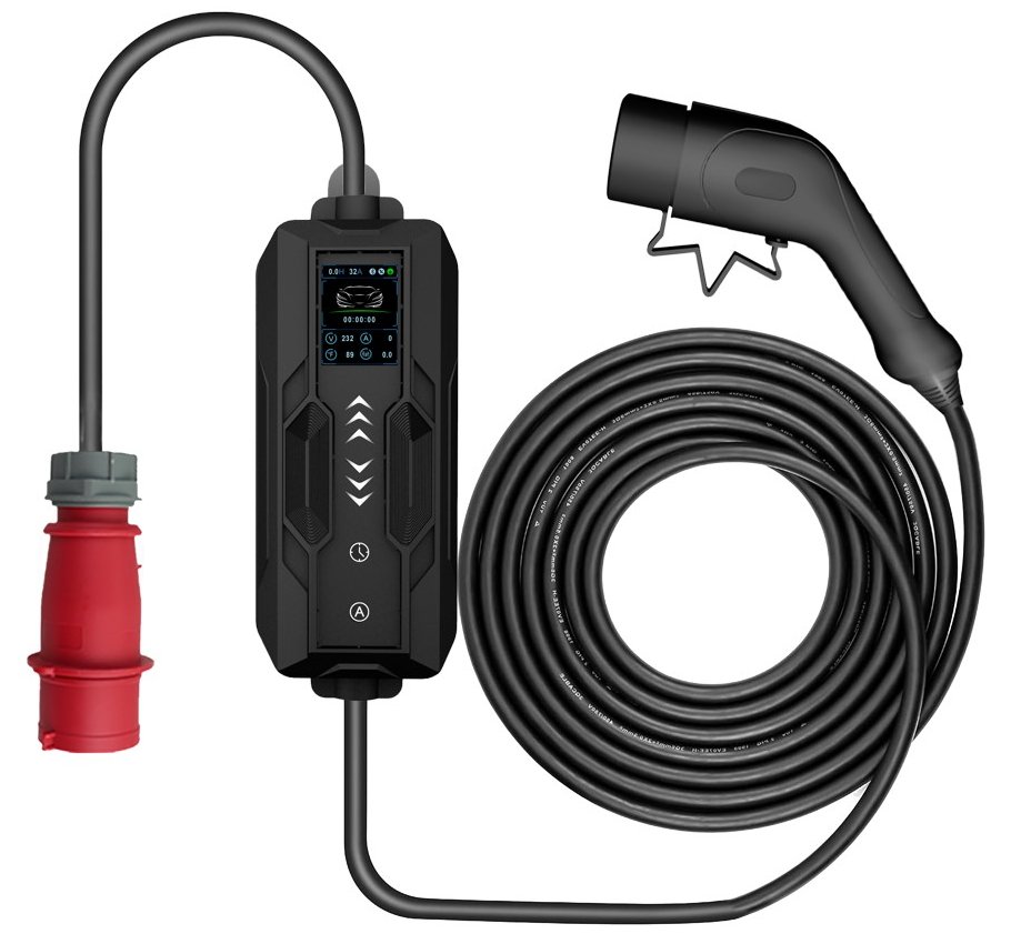 IMMAX cestovní nabíjecí stanice pro elektromobily EV/PHEV AC Type 2, 11 kW