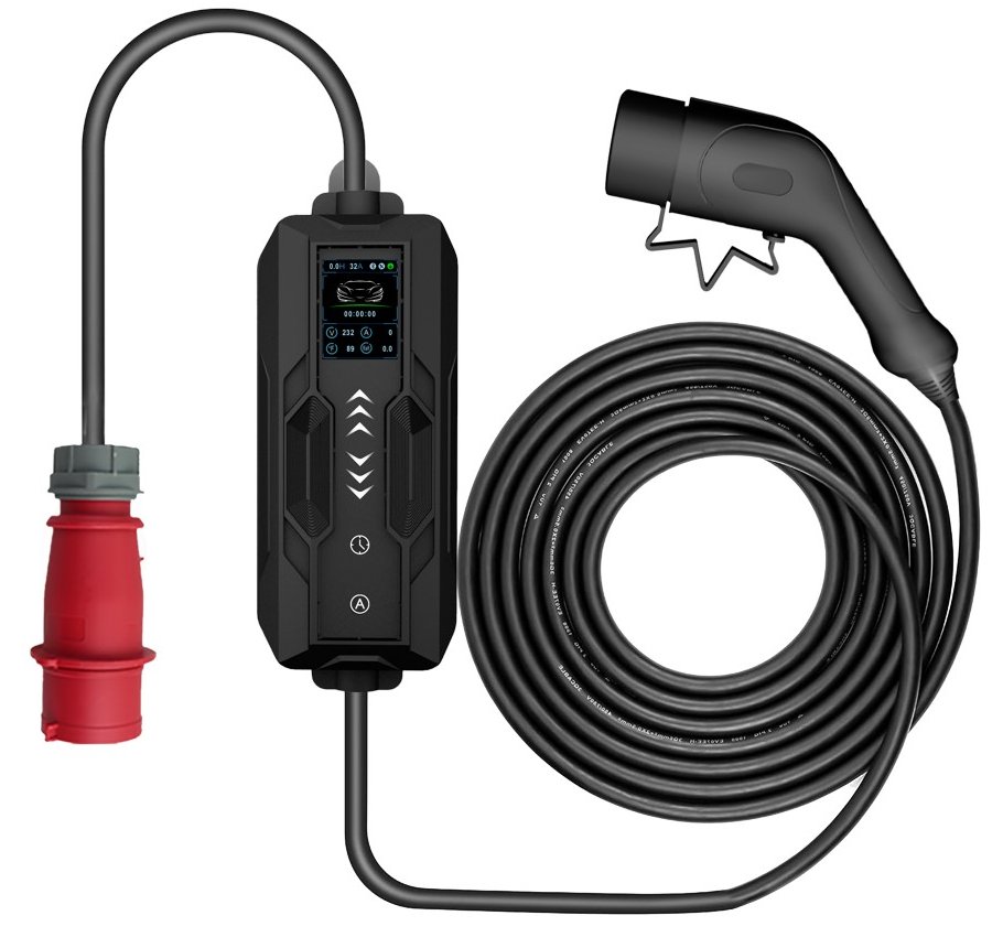 IMMAX cestovní nabíjecí stanice pro elektromobily EV/PHEV AC Type 2, 22 kW