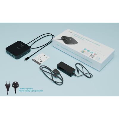 i-tec dokovací stanice USB-C Dual HDMI Docking Station with Power Delivery 100W + univerzální nabíječka 100W