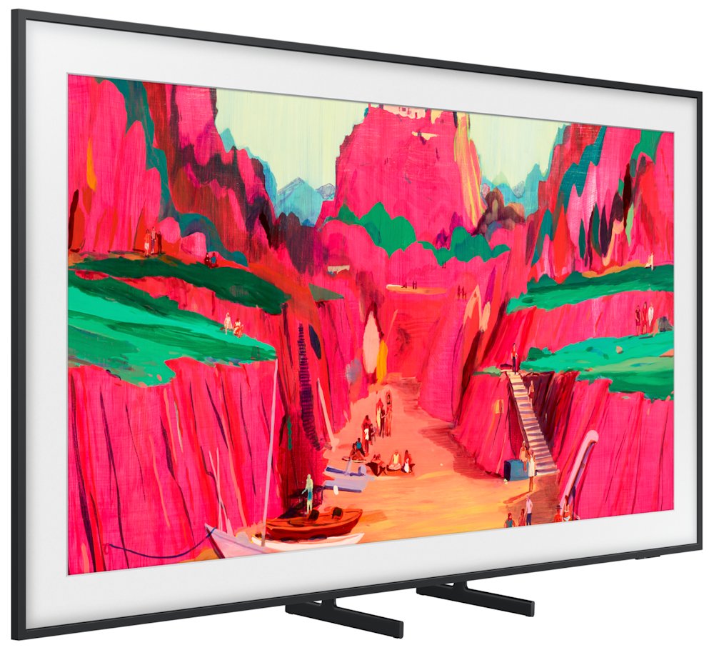 SAMSUNG SMART NEO QLED TV 75"/ The Frame QE75LS03FW/ 4K Ultra HD/ DVB-T2/S2/C/ H.265/HEVC/ 5xHDMI/ 2xUSB/ Wi-Fi/ LAN/ G