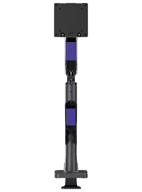 Neomounts DS70-256BL1 ACE Gaming Desk Mount, single display up to 57"  (Topfix clamp/grommet)