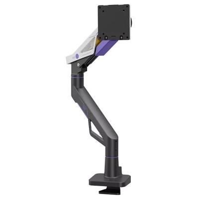 Neomounts DS70-256BL1 ACE Gaming Desk Mount, single display up to 57"  (Topfix clamp/grommet)