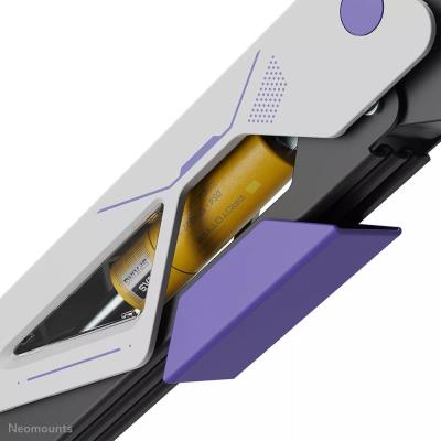 Neomounts DS70-256BL1 ACE Gaming Desk Mount, single display up to 57"  (Topfix clamp/grommet)