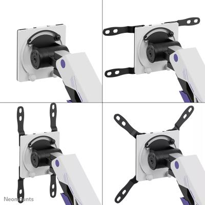 Neomounts DS70-256BL1 ACE Gaming Desk Mount, single display up to 57"  (Topfix clamp/grommet)