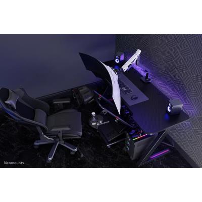 Neomounts DS70-256BL1 ACE Gaming Desk Mount, single display up to 57"  (Topfix clamp/grommet)