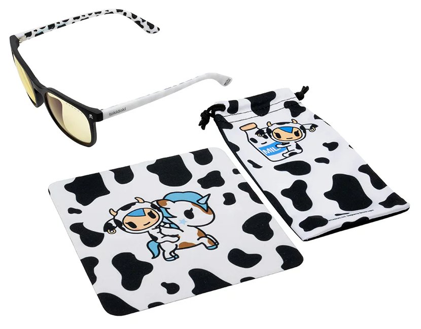 GUNNAR kancelářske/herní brýle  MOZZARELLA ONYX/LATTE jantarová skla BLF 65 GUNNAR focus