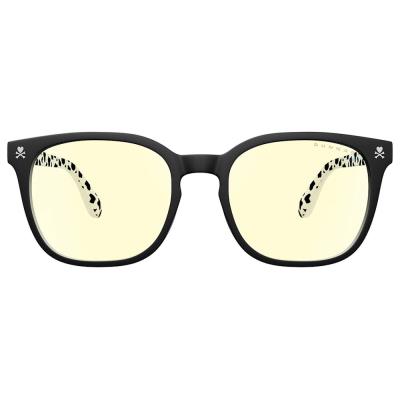 GUNNAR kancelářske/herní brýle  MOZZARELLA ONYX/LATTE jantarová skla BLF 65 GUNNAR focus