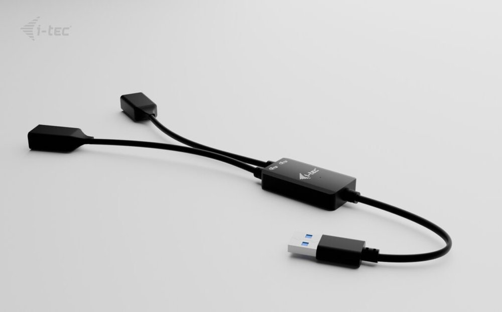 i-tec USB-A kabel HUB 2 port (2x USB-A)