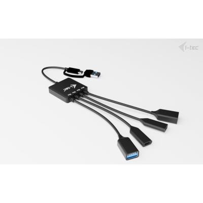 i-tec USB-C/USB-A kabel HUB 4 port (2x USB-C, 2x USB-A)