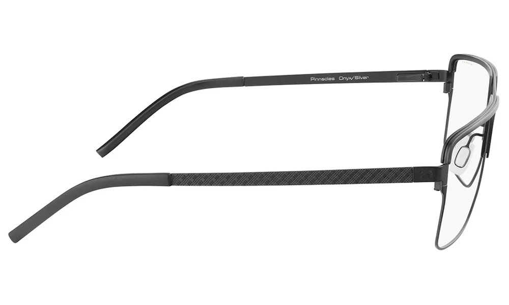 GUNNAR kancelářske/herní brýle  PINNACLES ONYX-SILVER čirá skla-PRO BLF 35 GUNNAR focus