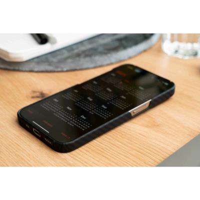 Swissten pouzdro MAGCARBON pro Apple iphone 15 pro - černé