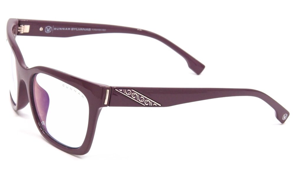 GUNNAR kancelářske/herní brýle  WORLD OF WARCRAFT, SYLVANAS - BLIZZARD FORSAKEN RED čirá skla BLF 35 GUNNAR focus