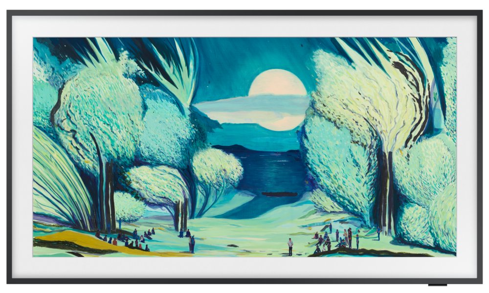 SAMSUNG SMART QLED TV 43"/ The Frame QE43LS03F/ 4K Ultra HD/ DVB-T2/S2/C/ H.265/HEVC/ 4xHDMI/ 2xUSB/ Wi-Fi/ LAN/ G