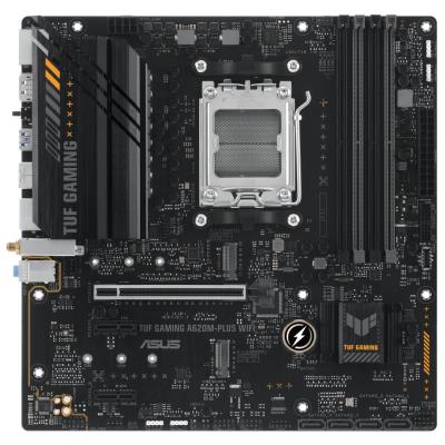 ASUS TUF GAMING A620M-PLUS WIFI / A620 / AM5 / 4x DDR5 / M.2 / HDMI / 2x DP / WiFi / mATX