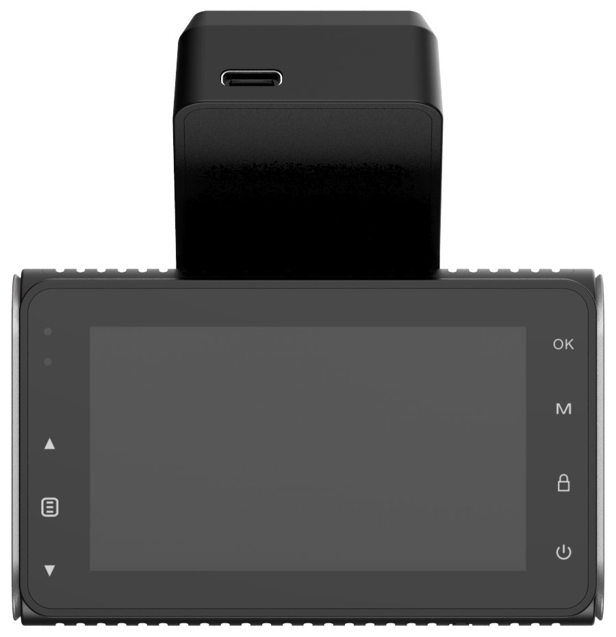 DAHUA kamera do auta S10/ 4K Ultra HD rozlišení/ duální kamera/ GPS/ USB-C/ Wi-Fi/ microSD slot