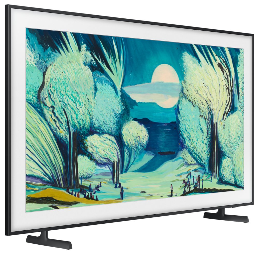 SAMSUNG SMART QLED TV 55"/ The Frame QE55LS03F/ 4K Ultra HD/ DVB-T2/S2/C/ H.265/HEVC/ 4xHDMI/ 2xUSB/ Wi-Fi/ LAN/ G