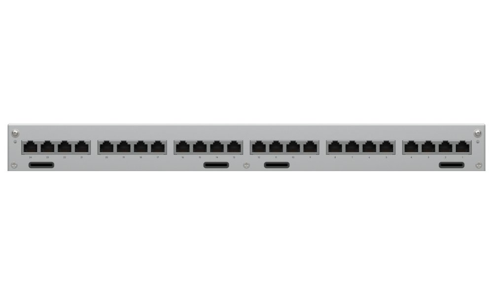 Ubiquiti Ethernet Surge Protection Panel 24 - Přepěťová ochrana do racku, pro 24 zařízení, 10GbE, PoE++, 20kA