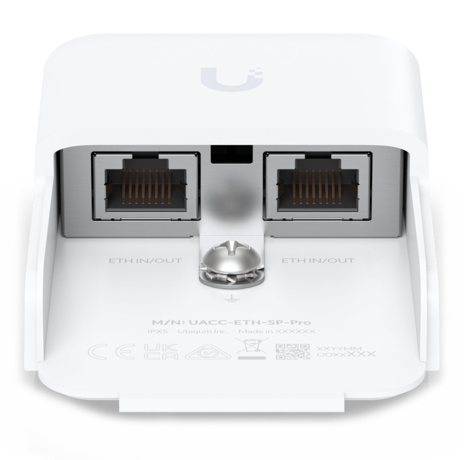 Ubiquiti Ethernet Surge Protection Outdoor - Venkovní přepěťová ochrana, 2x 10GbE, PoE, 20kA