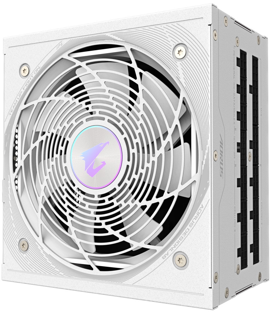 GIGABYTE AORUS ELITE P850W ICE / zdroj / 850W / ATX3.0 / PFC / 120mm fan / 80PLUS Platinum / Modulární / Bílý