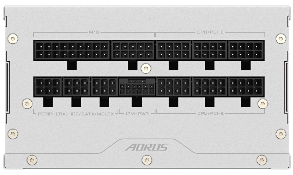 GIGABYTE AORUS ELITE P850W ICE / zdroj / 850W / ATX3.0 / PFC / 120mm fan / 80PLUS Platinum / Modulární / Bílý