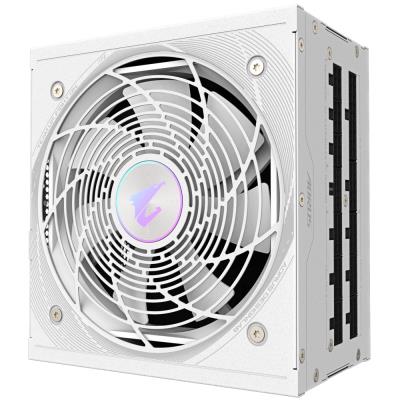 GIGABYTE AORUS ELITE P850W ICE / zdroj / 850W / ATX3.0 / PFC / 120mm fan / 80PLUS Platinum / Modulární / Bílý