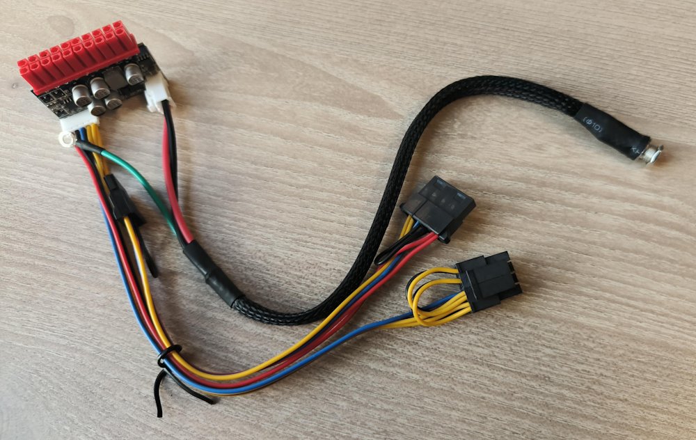 EUROCASE měnič napětí DC/DC (IN 12V/OUT ATX) 90W PICO PSU